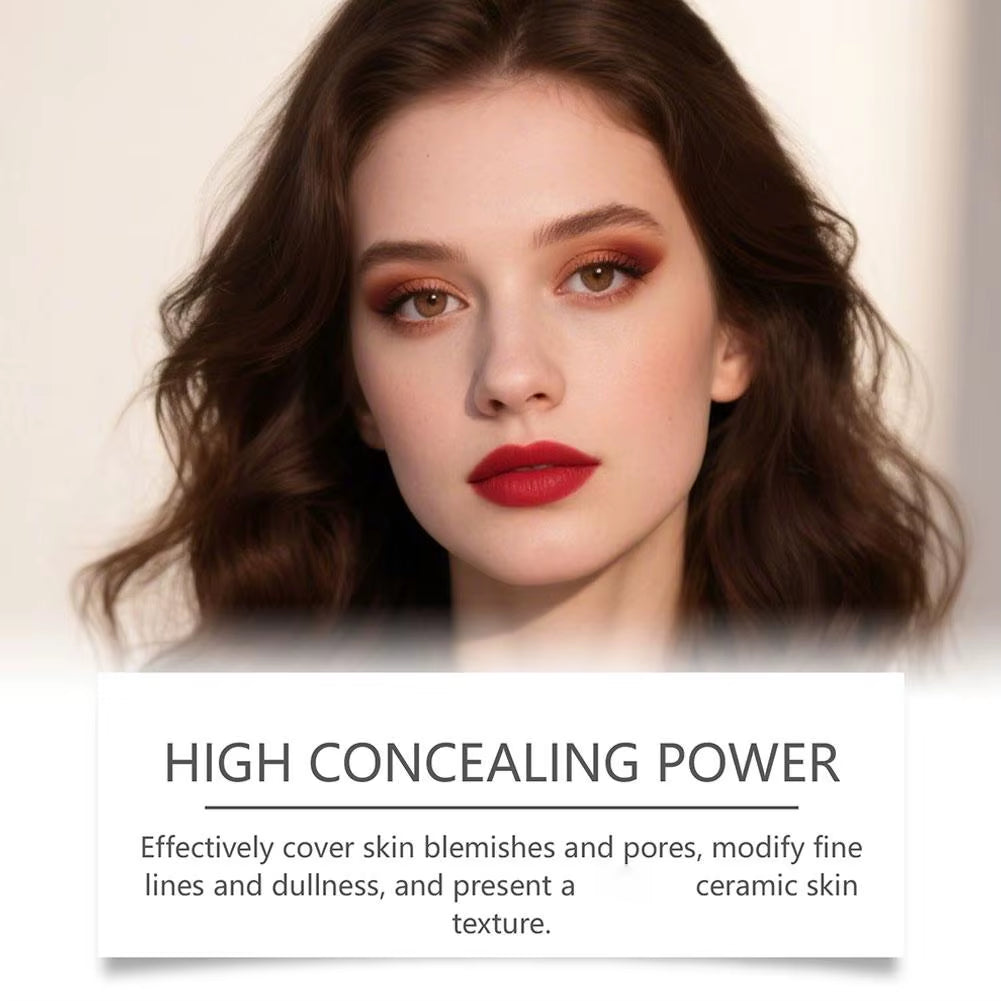 Color-Changing Foundation Stick: Dual-Function Concealer and Brush for Effortless Beauty Enhancement